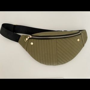 Steve Madden Olive Green Fanny Pack, Sling Bag